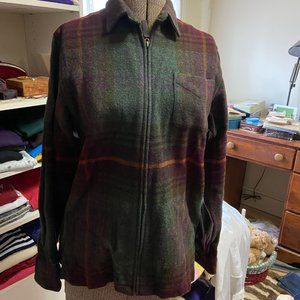 Ralph Lauren unlined wool ladies full zippered jacket